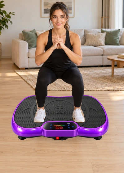Illustrative adult squat position on the original VMP-002.